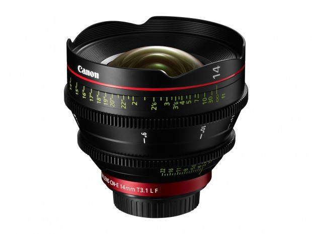 Canon CN-E 14mm T3.1 L F (Bild: Canon)<br>